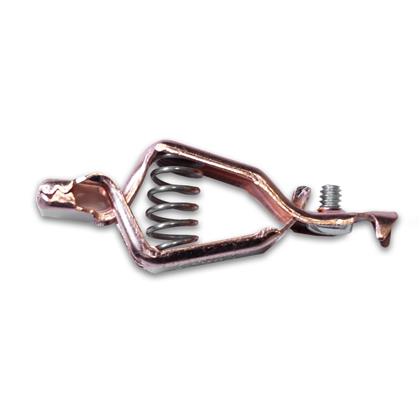 Test Clips & Insulators - 25 AMP Stand-Up-Style - Clip Marked "+"